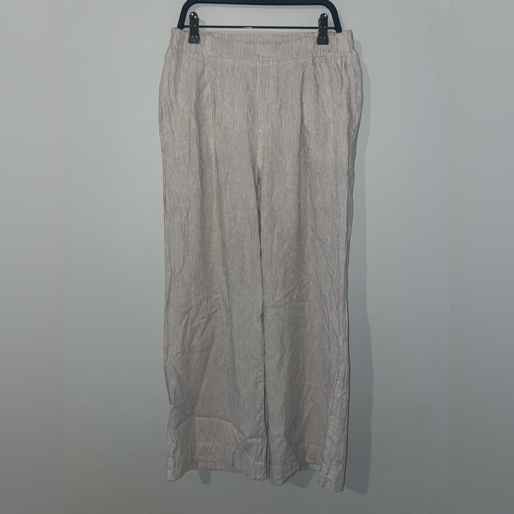 Women's SZ Small thread and supply Linen Blend pants